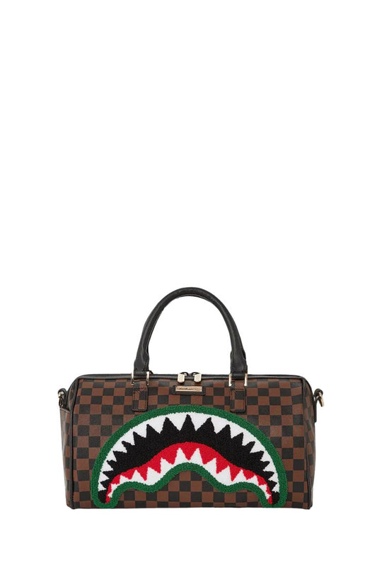 SPRAYGROUND UOMO CHENILLE SIP MINI DUFFLE 910D6030NSZ CHECK