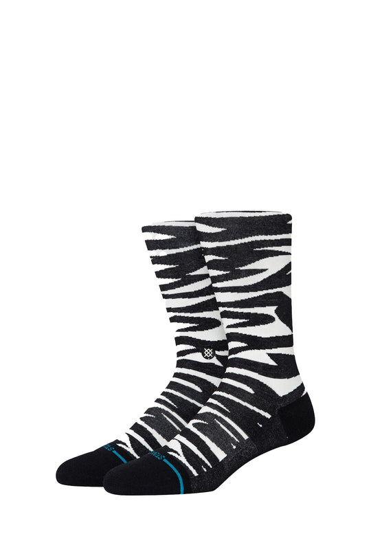 CALZE UOMO STANCE SPIKE US0000484 BLACKWHITE