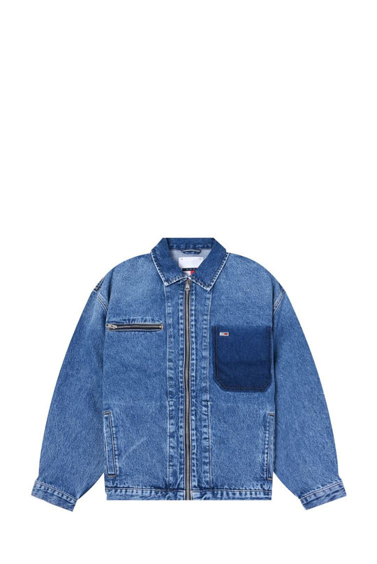 GIUBBOTTO DM18027 59507_24462 DENIM MEDIUM-1A5 MAN