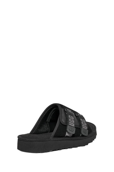 SCARPA UOMO UGG GOLDENCOAST STRAP SLIDE 1142730 BLACK