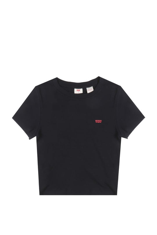 W ESSENTIAL TEE A7419-0014 63044_32088 CAVIAR RIB-0014 WMN