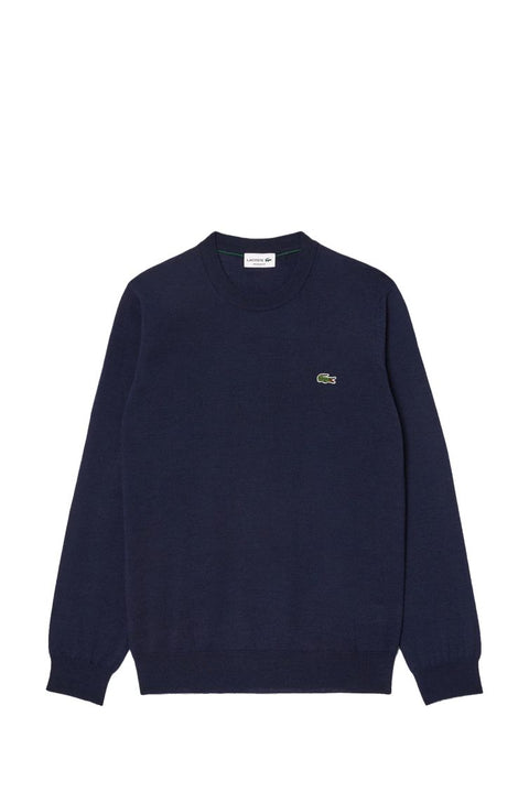 LACOSTE MAGLIA AH3225 NAVY BLUE-166