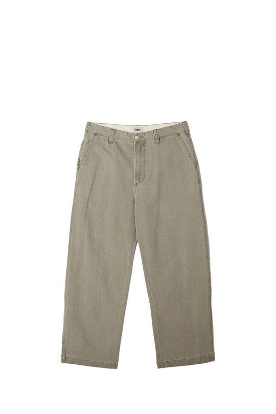 OBEY PANTALONE BIGWIG CHINO PANT PGMT TEA LEAF-TLF