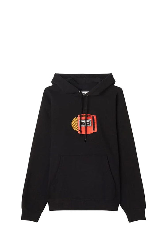 OBEY FELPA BOSSA HOOD FLEECE BLACK-BLK
