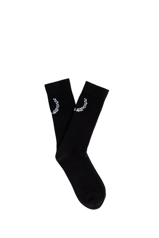 FRED PERRY CALZA C8132 BLK/SNOWWHT