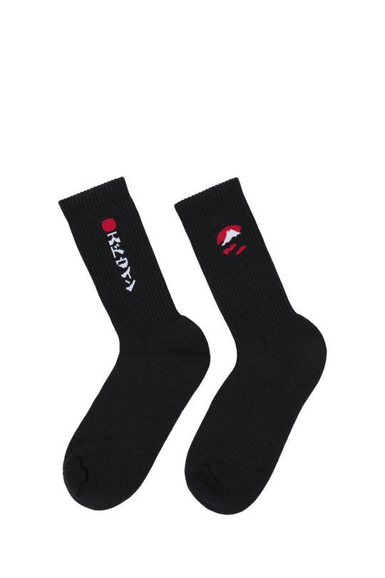 KAMIFUJI SOCKS I032679 63710_17676 BLACK-89.67 MAN