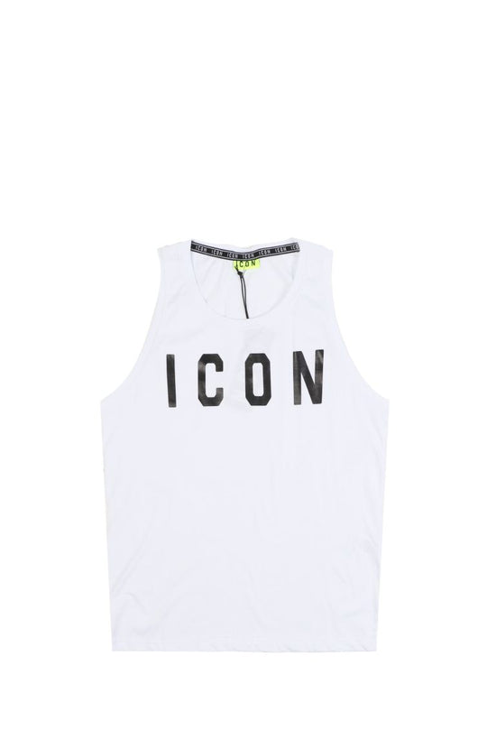 T-SHIRT ICUS2S5C001 63476_8427 BIANCO-BIANCO MAN