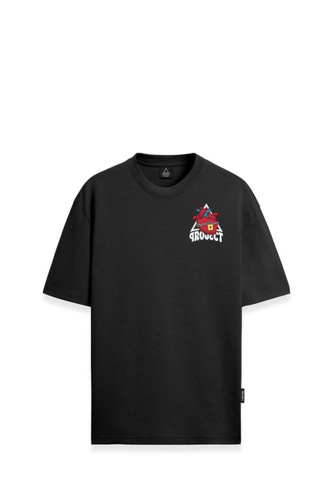 T-SHIRT S2 KEY 62795_7948 NERO-NERO MAN