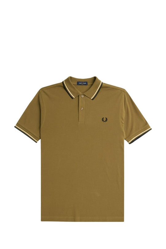 FRED PERRY POLO M3600 SHDST/ICECR/BLK