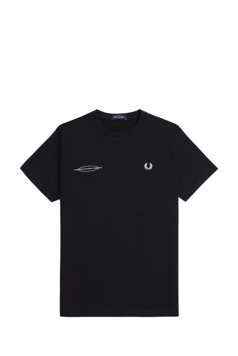 FRED PERRY T-SHIRT M8592 BLACK