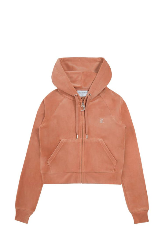 JUICY COUTURE MADISON HOODIE VIJH70194WPFJA5 CAFE'