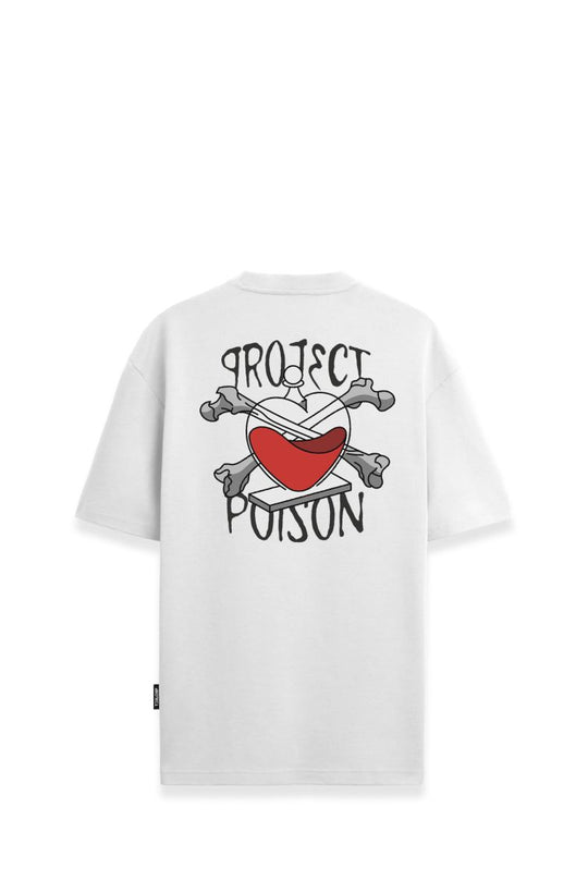 T-SHIRT S2 POISON 62796_8427 BIANCO-BIANCO MAN