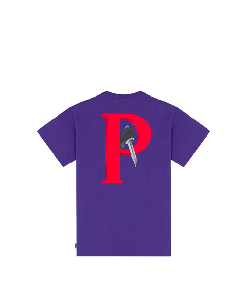 T-SHIRT CRIME PRTS853 58787_25623 VIOLET-VIOLET MAN
